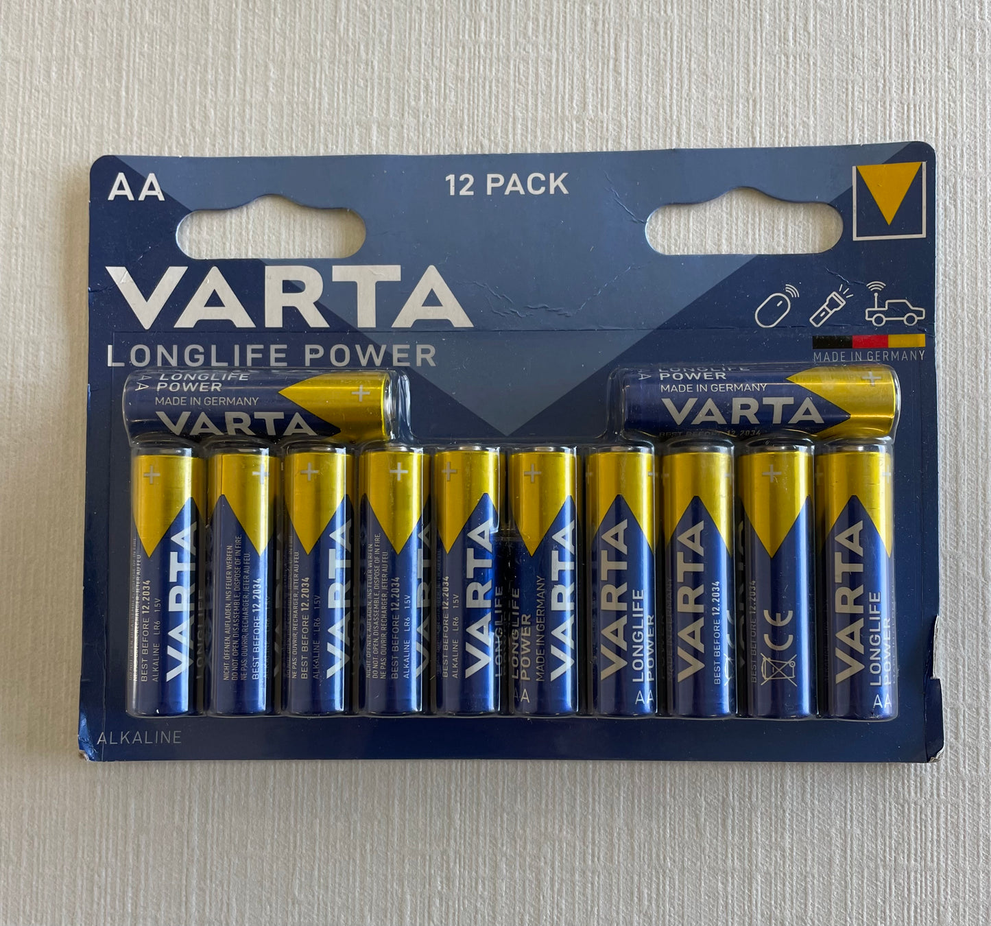 BATTERI AA - VARTA