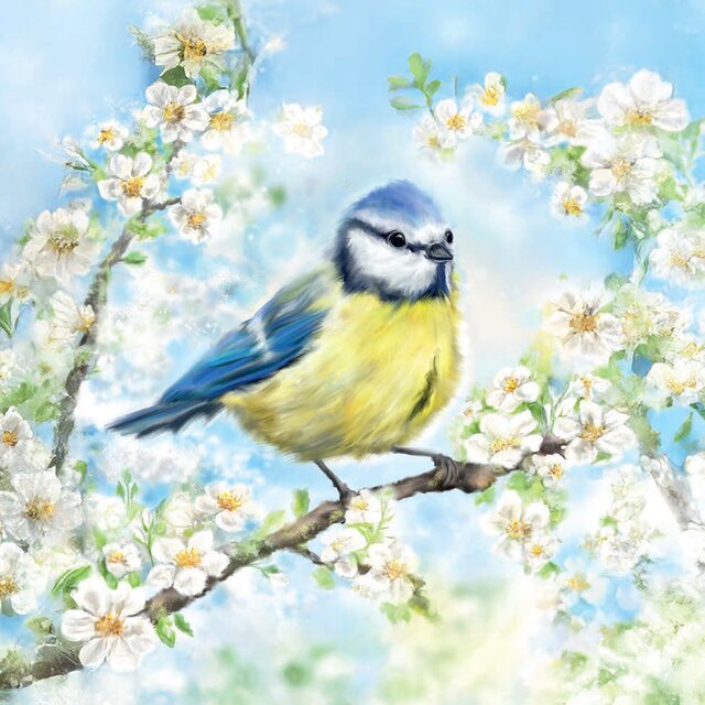 SERVIETTER - BLOSSOM TIME