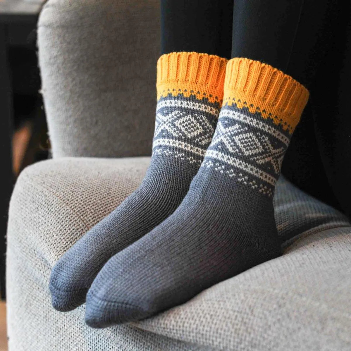 SOKKER - RAGGSOKKER MED MARIUSMØNSTER