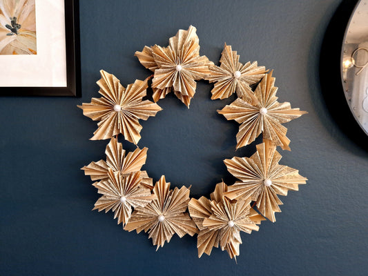 DIY: Astrids papirstjernekrans