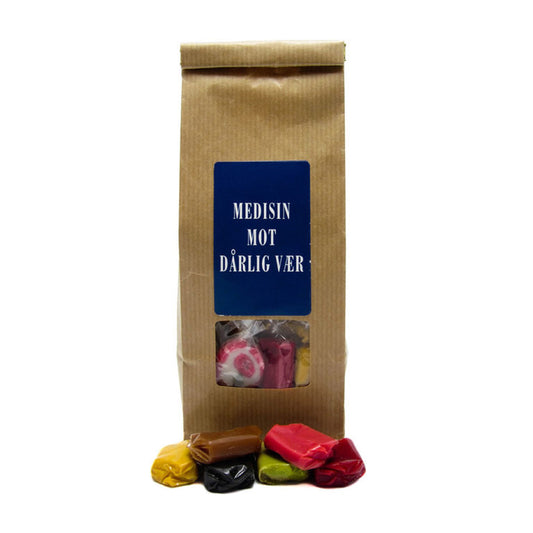 DROPS - I BRUN POSE - MEDISIN MOT DÅRLIG VÆR