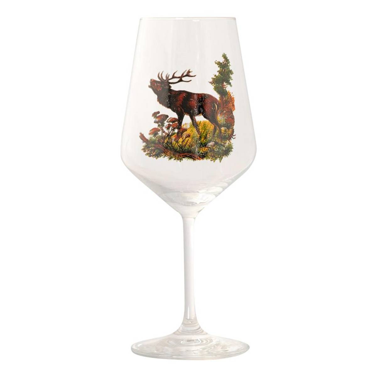 VILLMARKSGLASS - VINGLASS HJORT - TULIPANFASONG