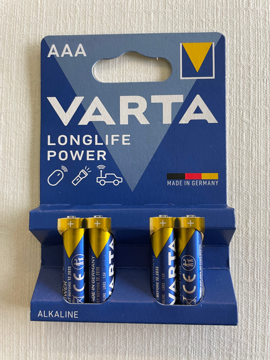 BATTERI AAA - VARTA