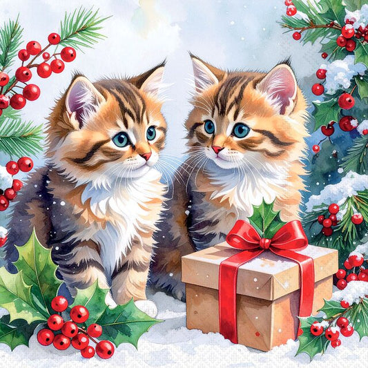 SERVIETTER - KITTY GIFT